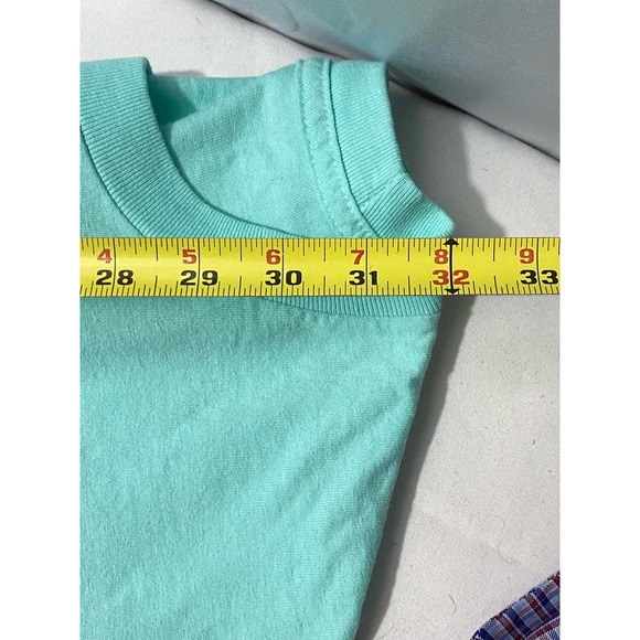 Orlando Florida Dolphin embroiderer shirt turquoise green color size Large - Picture 2 of 12